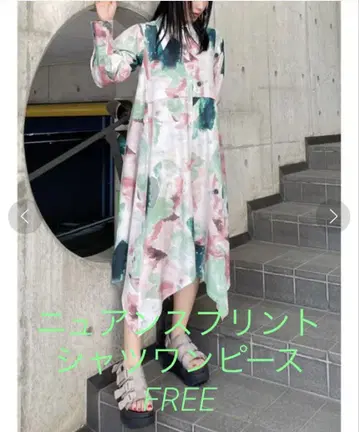 무루아 셔츠 원피스