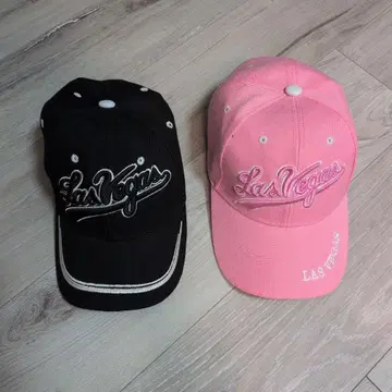 LAS VEGAS 캡 블랙 & 핑크