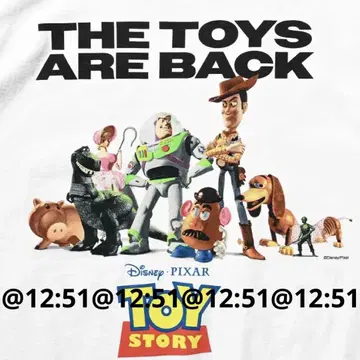 weber x Disney TOY STORY 티셔츠 화이트 XXL