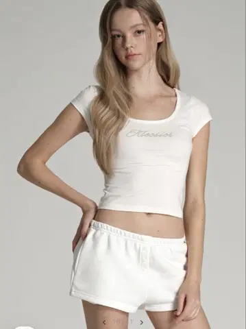 Kleesier Glossy gem round top White 한국