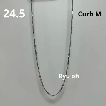 톰우드 Tom Wood Curb Chain M 목걸이 실버