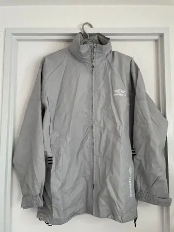 UMBRO 그레이 나일론 자켓 풀 집업