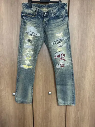 HYSTERIC GLAMOUR 스트레이트 데님 34