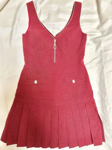 완판템 angelr 집업 플리츠 드레스 robe de fleurs
