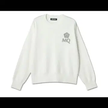 마리콴트 MARY QUANT MQ 로고 심플 니트 2 오버