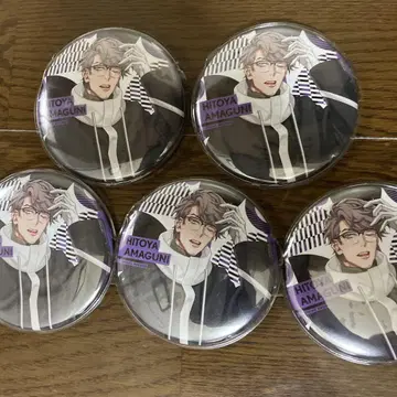 AMAGUNI HITOKA 캔뱃지 5개 세트