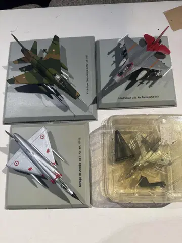 F-100, Mirage M, F-16 모델 세트 1/72 당일 발송