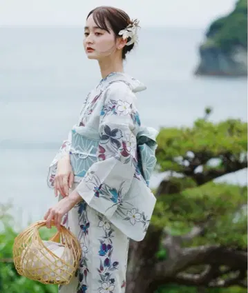 선택 가능한 유카타 3종 세트 utatane 오리지널 일본 국내 염색