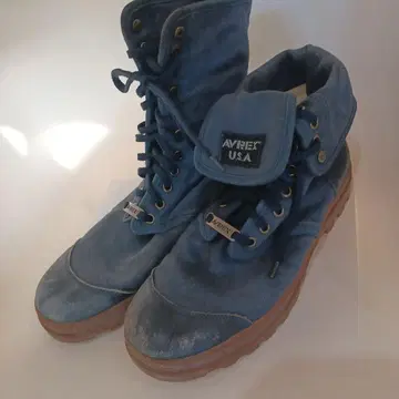 USED AVIREX 데님 부츠