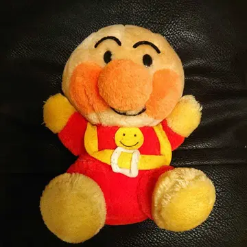 [ 레어 쇼와 레트로 ] 호빵맨 봉제 인형 빈티지 약 23cm