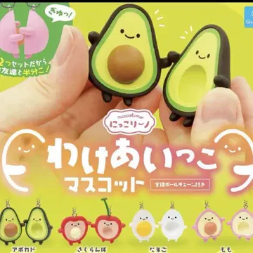 닛코리-노 와케아이코 마스코트 전 4종 컴플리트