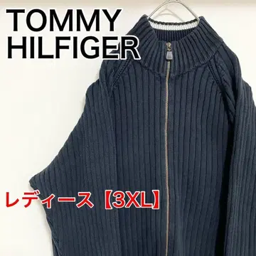 YAN29 TOMMY HILFIGER 스웨터 [ 여성용 3XL ] 네이비