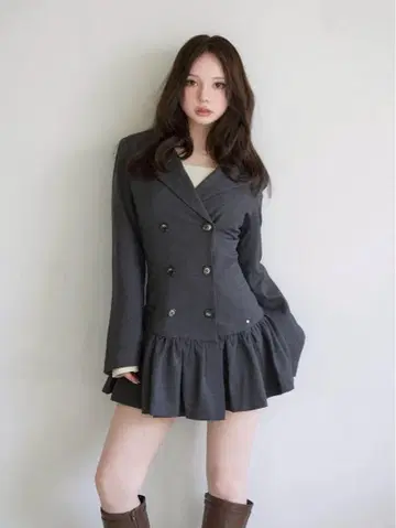 andmarry Donna gather mini dress