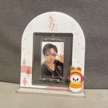 straykids 스키즈 포토 카드 스탠드 리노 크리스마스 팝업