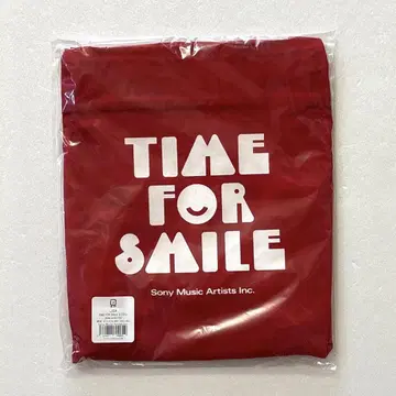 LiSA 에이프런 TIME FOR SMILE 빨간색