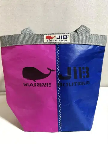 [ 새상품급 ] 지브 JIB 토트백 바이컬러 블루 핑크