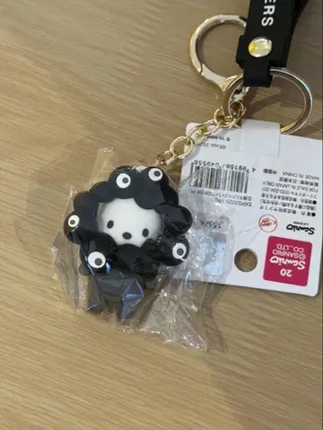 산리오 포차코 블랙미야쿠미야쿠 키링 만박 회장 한정판