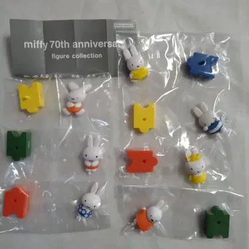 miffy 70주년 기념 피규어 전 5종 세트
