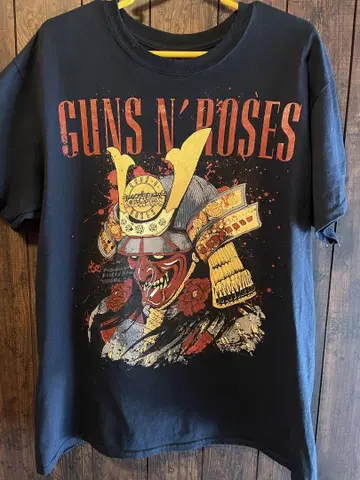 vintage 2017 고베 회장 한정판 guns n roses 셔츠