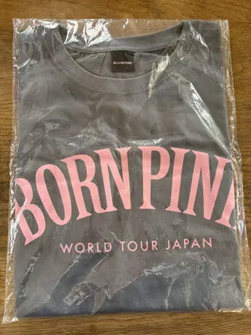 BLACKPINK BORN PINK 숏 기장 T셔츠