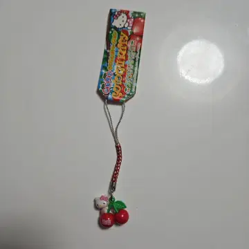 지역 한정 키티 스트랩 야마나시 한정판 체리 버전