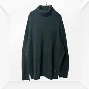 2307 H&M LOGG 터틀넥 니트 스웨터 XL LL 긴팔