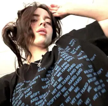 Billie Eilish 본인 착용 US 한정판 T M 미사용
