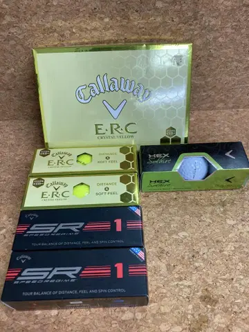 [ 미사용 새상품 ] Callaway E R C / SR 골프공 1더즌