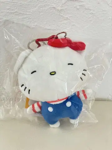 니시무라 유우지 산리오 봉제 인형 백참 헬로키티 새상품 돈키 한정판