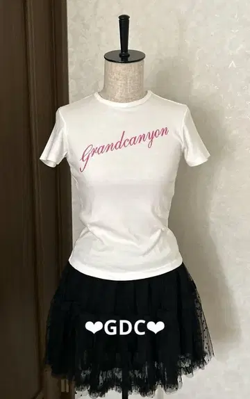 Grandcanyon GDC 로고 반팔T셔츠 치비T 새상품 귀여운