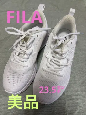 FILA Eterno4 스니커즈 화이트 23.5cm