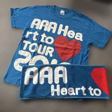 AAA Heart to Tour 2010 머플러 타월 T셔츠