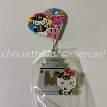 헬로키티 목장 한정판 소 반짝반짝 슬라이드 거울 산리오 2014년