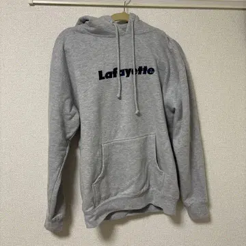 Lafayette 그레이 후드 부착 후드티
