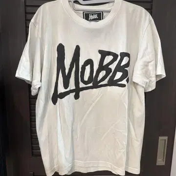 MOBB 로고 T셔츠 화이트