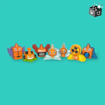포켓몬 키즈 (로토무 7세트) 손가락 인형 No.B635