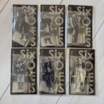 SixTONES 아크릴 스탠드 세트