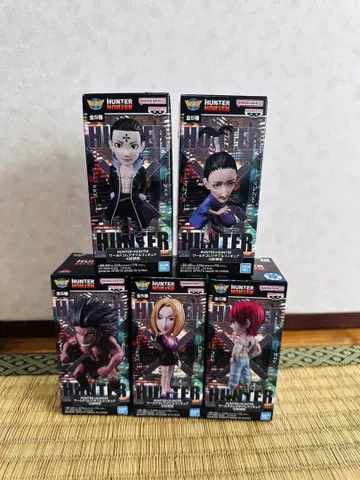 HUNTER x HUNTER 월드 컬렉터블 피규어 환영여단 전 5종