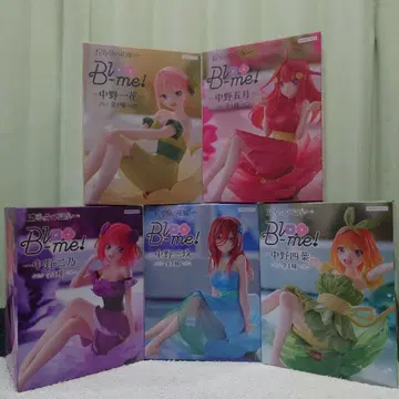 5등분의 신부 Bl-oome! 나카노 5자매 5체 세트