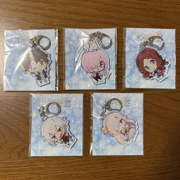 FGO 칼데아 파크 캐러밴 신규 일러스트 미니 캐릭터 아크릴 참