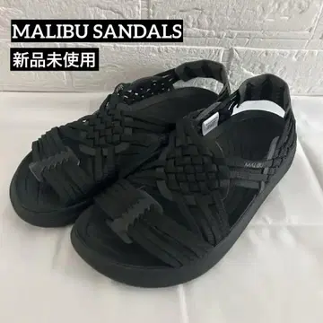 미사용 새상품 MALIBU SANDALS 마리브 샌들 캐니언 블랙 샌들