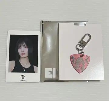 TWICE ENEMY 포토 카드 피크 키링 모모