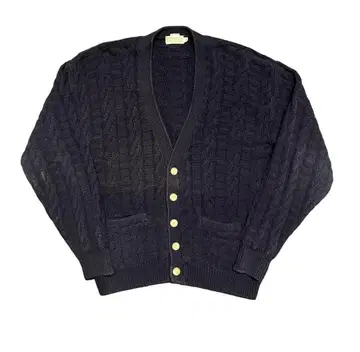 80s banana republic cotton knit cardigan