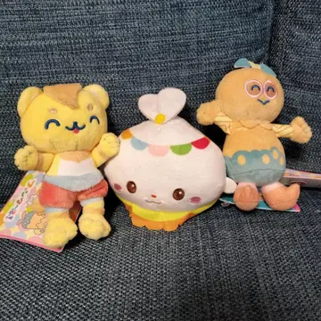 마스코트 봉제 인형 3개 세트