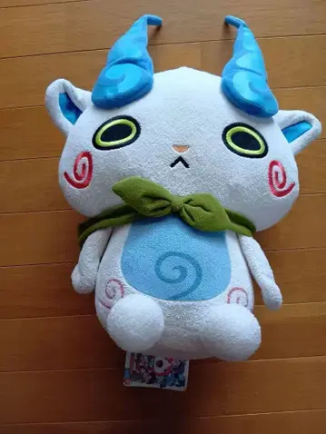 요괴워치 코마상(특대형) 봉제 인형과 코마지로 S 2체 세트!