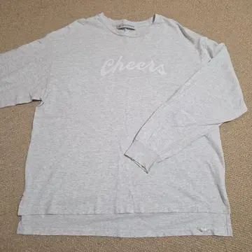 저널 스탠다드 럭스 Cheers 프린트 긴팔 T셔츠 그레이
