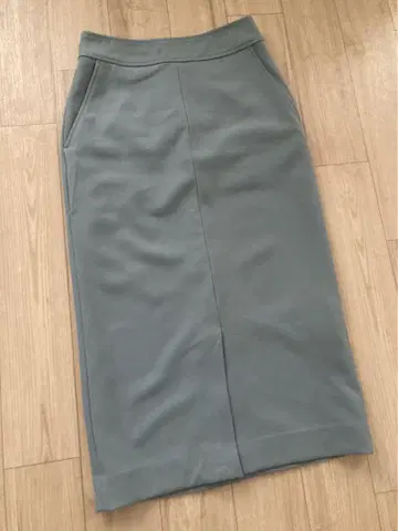 [ 새상품급 ] SLOBE IENA 더블 크로스 타이트 스커트 색스 블루