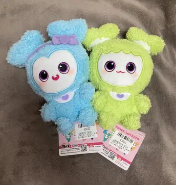 TWICE gigo 나연 정연 복슬복슬 앉은 봉제 인형 세트