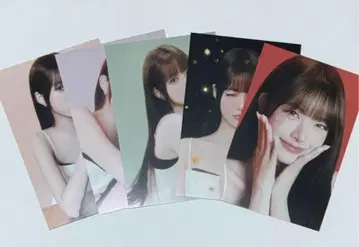 르세라핌 채원 VASILISA 한정판 엽서 5장 세트