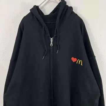 USA 구제 의류 맥도날드 McDonald 후드티 블랙